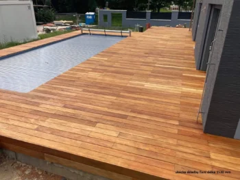 Garapa hladká - kratší prkna